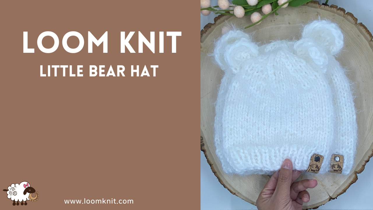 How to Loom Knit a Scarf - Crossed Stockinette Stitch (DIY