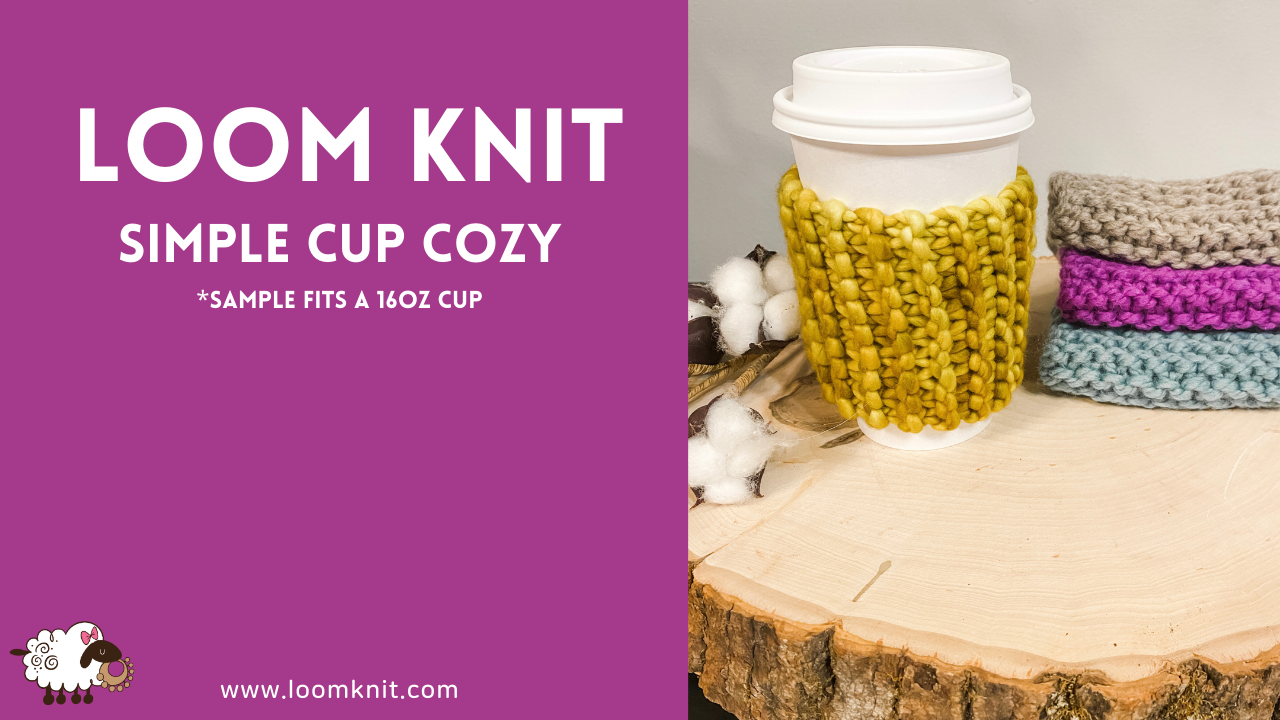 PATTERN** Bloom Cup Cozy and Sleeve – Bobbles & Blooms